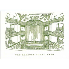 The Theatre Royal Bath Interior (Notelets)